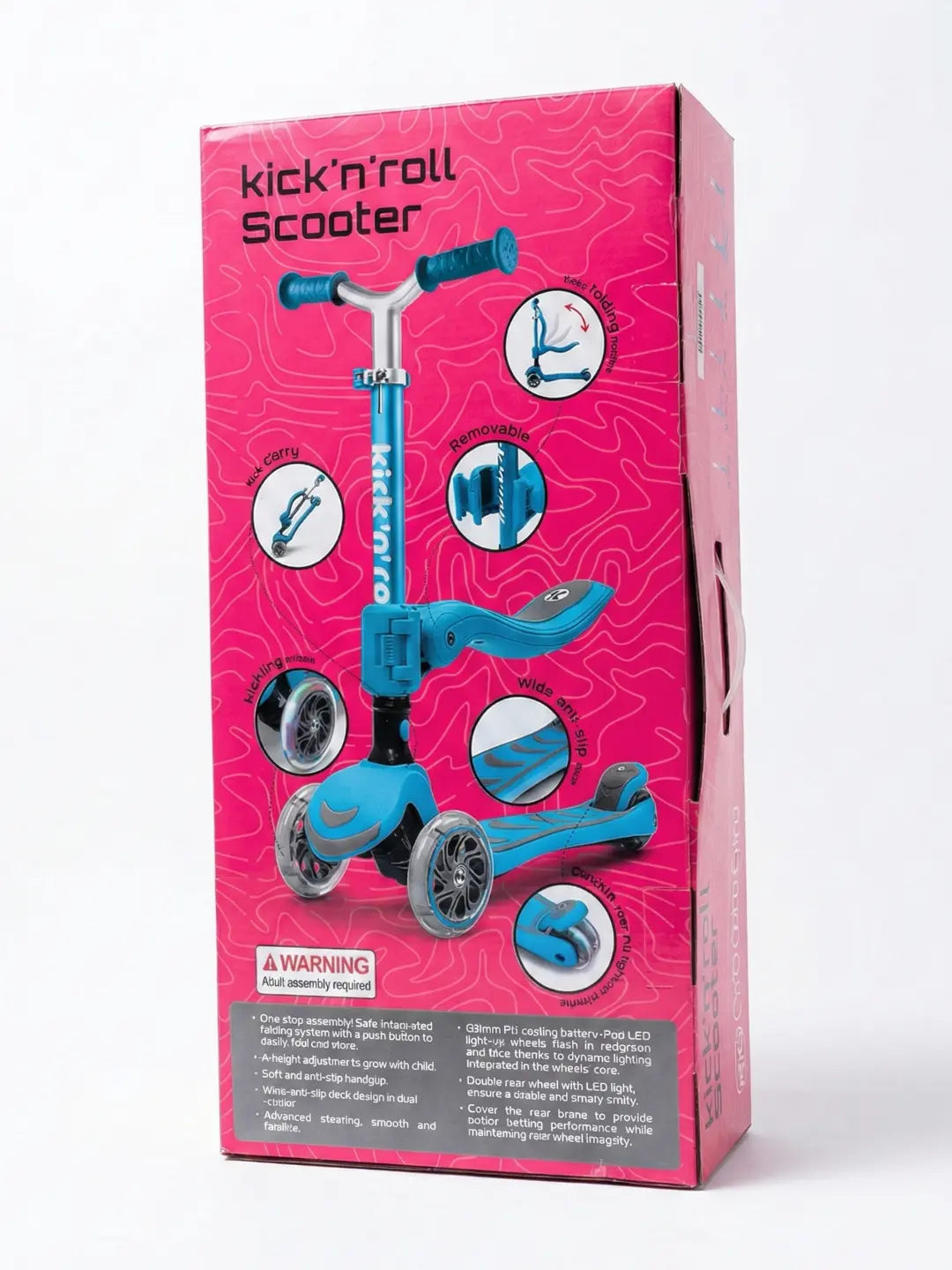 Scooter Kicknroll 2 en 1 con Asiento