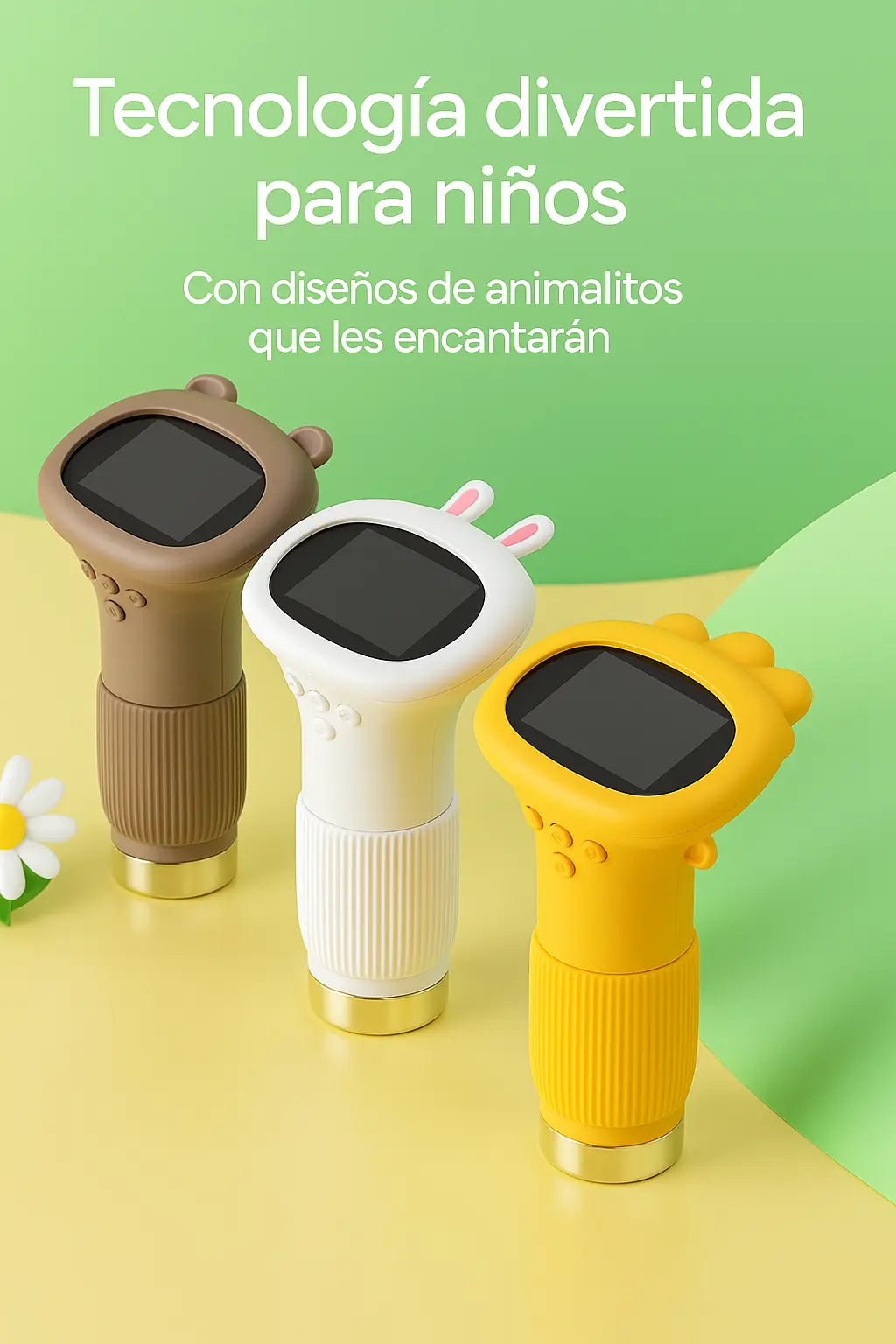 tres colores diferentes