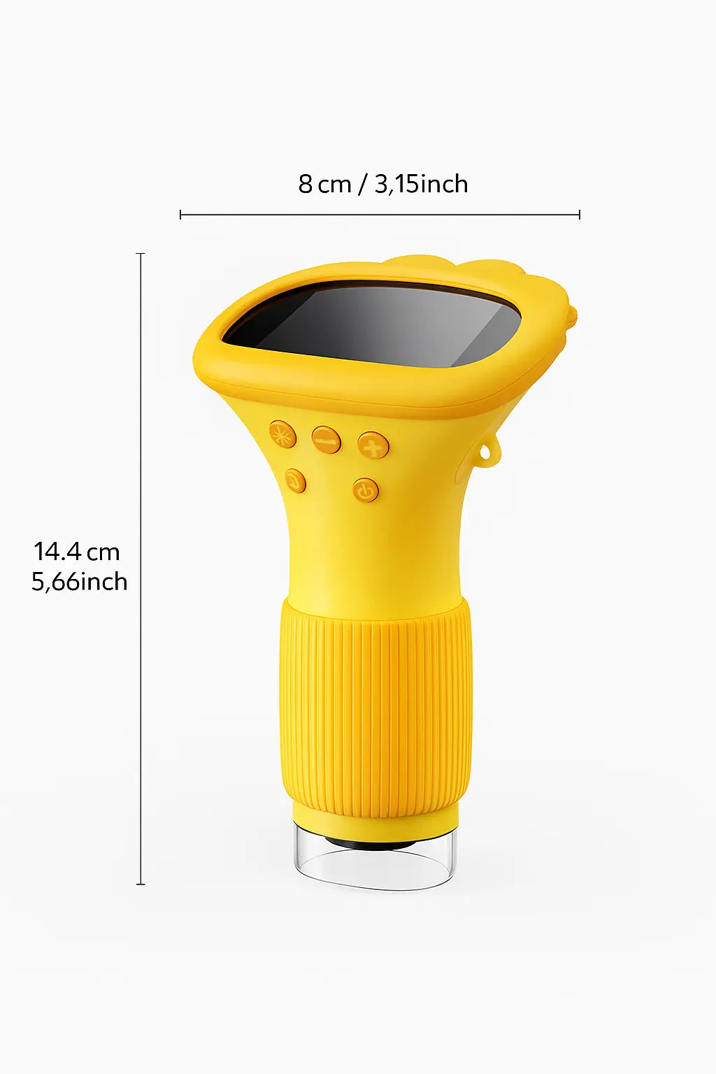 Microscopio de bolsillo con luz LED para niños – Aumento 60x a 120x