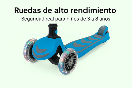 🚀¿Por qué elegir scooters con ruedas de alto rendimiento para niños?