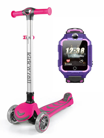 Pack Scooter Kicknroll + Reloj GPS
