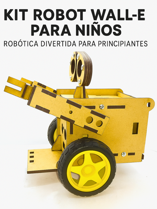 Kit Robot Wall-E para Niños | Robótica Divertida para Principiantes