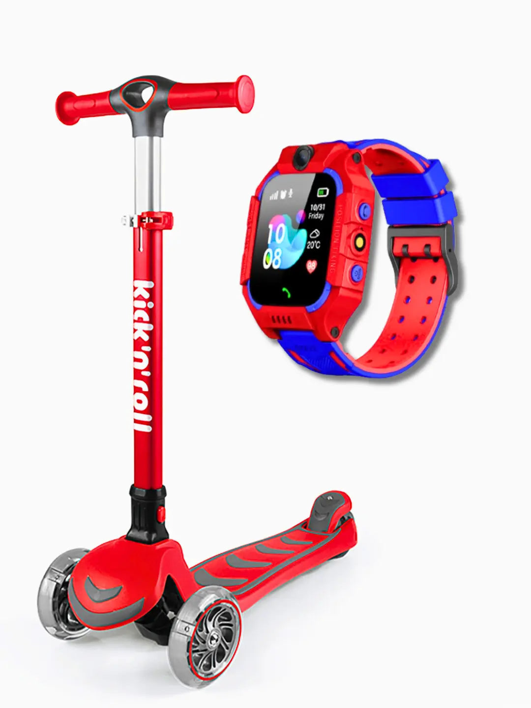 Pack Scooter Kicknroll + Reloj GPS a Precio Exclusivo
