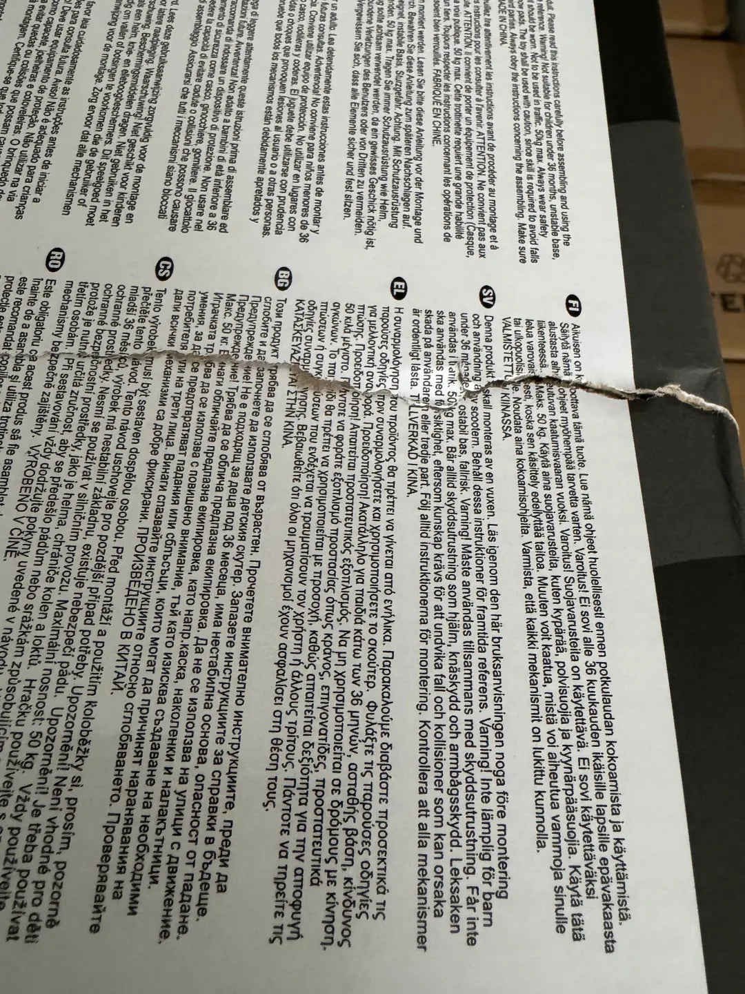 Scooter Kicknroll [Empaque con Detalle]