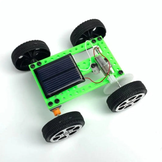 Carro Solar Educativo DIY para Niños y Aficionados
