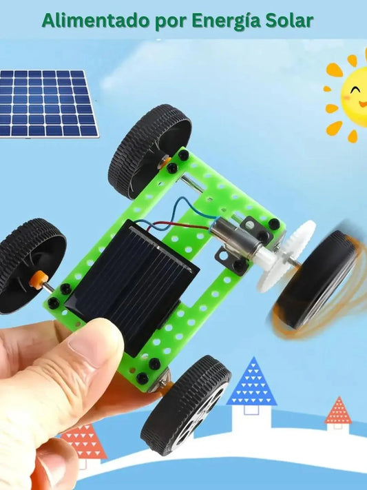Carro Solar Educativo DIY para Niños y Aficionados