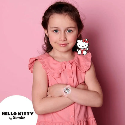 Reloj Digital Hello Kitty para Niñas Color Rosa