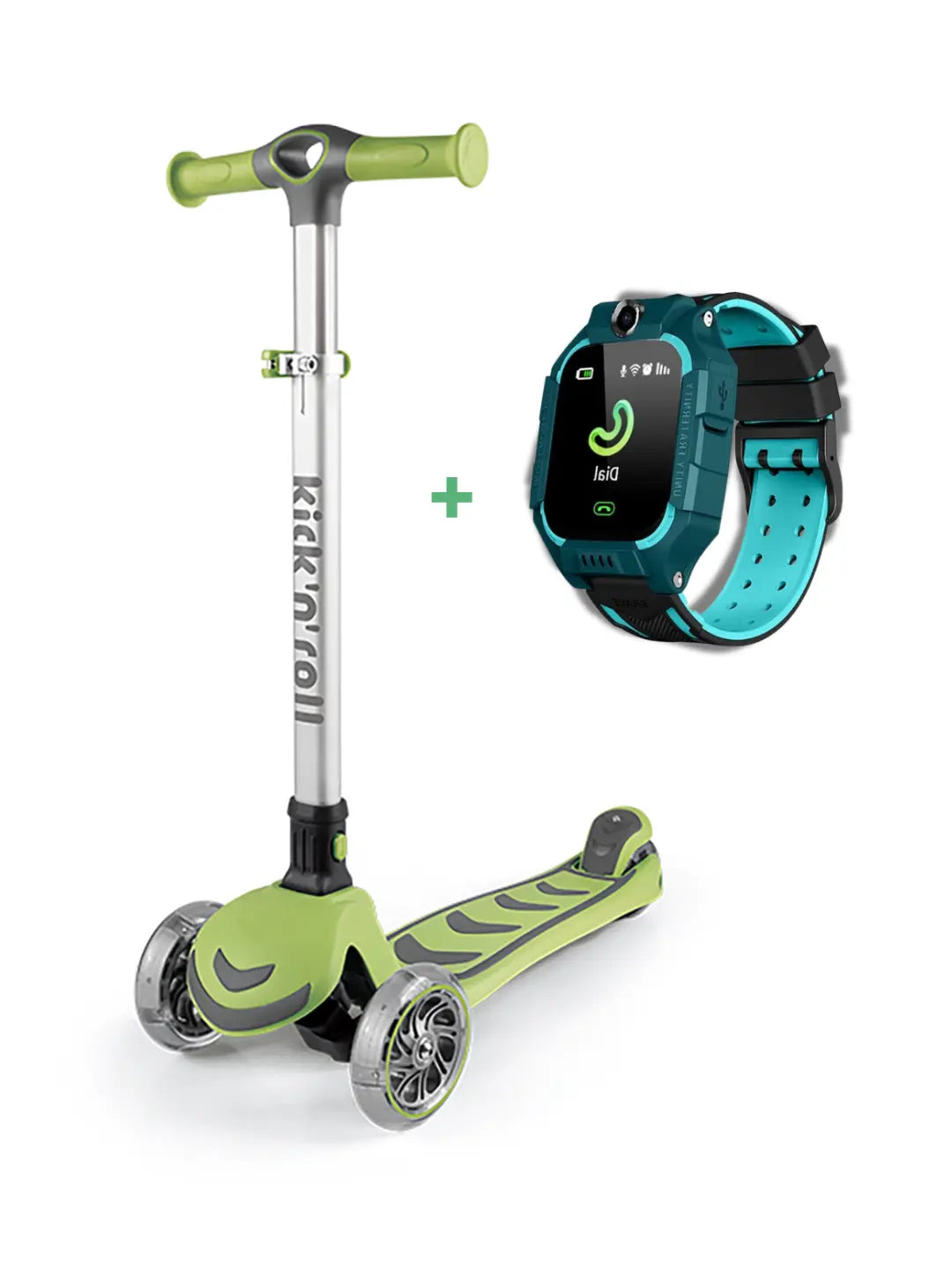 Pack Scooter Kicknroll + Reloj GPS a Precio Exclusivo
