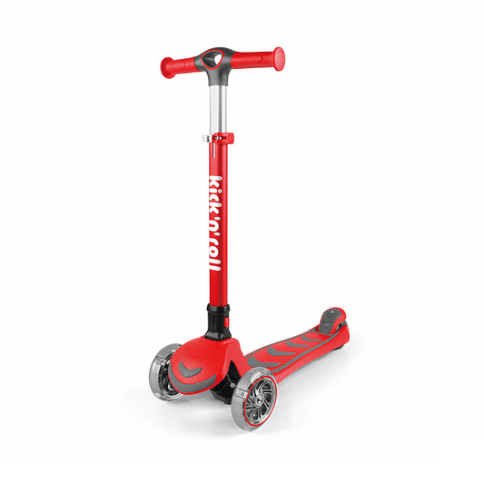 Scooter Kicknroll para niños de 3 a 10 años con ruedas led